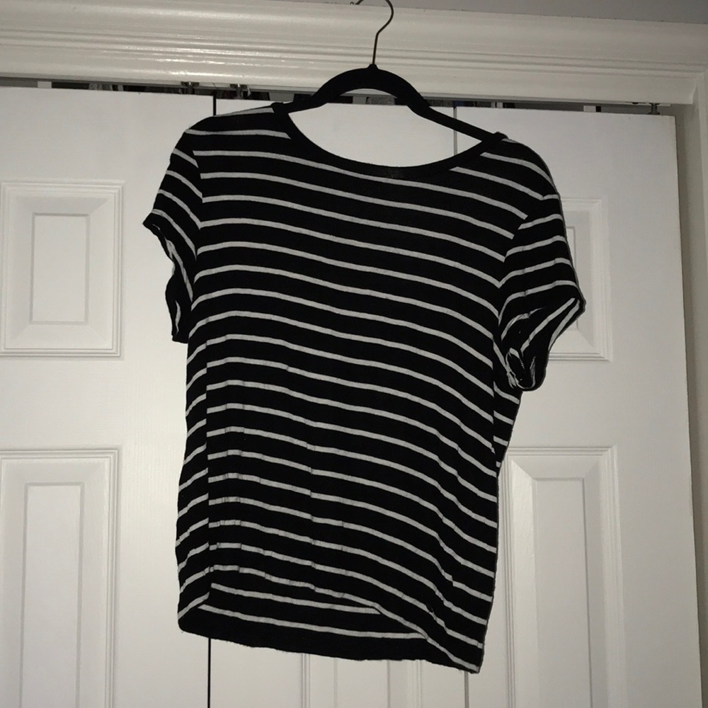 American Eagle stripped tee